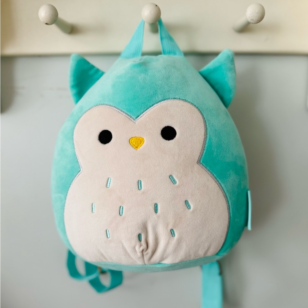 Squishmallows Winston Owl Backpack